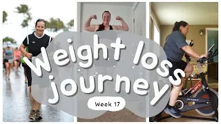 Weight Loss Journey - Week 17 | Training For My First Triathlon