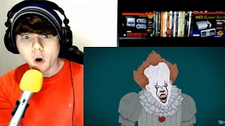 The Evolution Of Pennywise / IT (Animated) Tell It Animated REACTION!!!