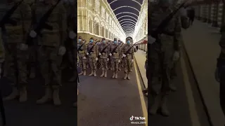 Узбекистан На параде победы в Москве