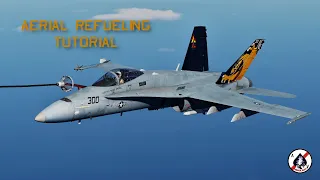 DCS World: F/A-18C Hornet Aerial Refueling Tutorial
