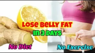 Drink This EVERY Day to Lose More Belly Fat/how to lose belly fat with lemon use daily