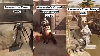 Evolution Parkour Of Assassin's Creed Series (2007-2023)