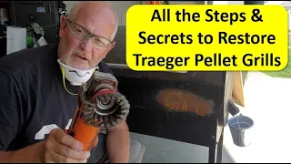 Traeger Pellet Grill Rebuild and Restoration