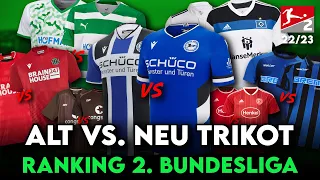 2. Bundesliga Trikot Ranking – Altes vs. neues Trikot: Welches ist schöner? | Saison 22/23