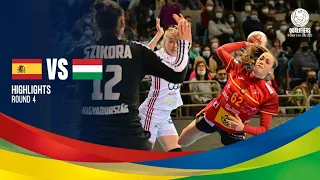 Spain vs Hungary | Highlights | Women's EHF EURO 2022 Qualifiers | Round 4