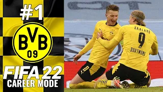 FIFA 22 | Dortmund Career Mode Ep.1 | TIME TO STOP BAYERN!