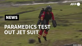 Flying doctors: UK air ambulance tests paramedic jet suit | AFP