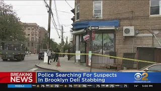 Police Searching For Suspects In Brooklyn Deli Stabbing