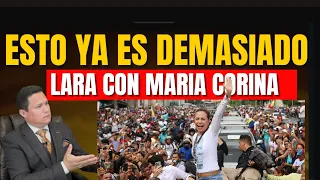 MARIA CORINA COLAPSÓ EL ESTADO LARA Y ALGO SE SALE DE CONTROL