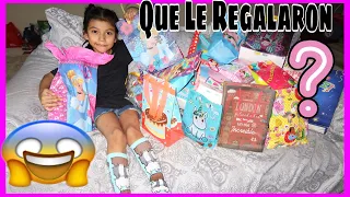 ABRIENDO REGALOS DE CUMPLEAÑOS