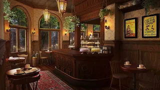 Vintage Cafe Ambience with Relaxing Piano Jazz Music for Studying, Work, Focus, Relax