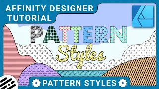 Affinity Designer Pattern Fill Styles Tutorial