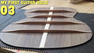 Acoustic Guitar Build part 3 // the back