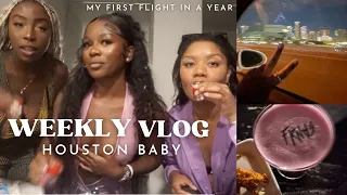 weekly vlog | 48HRS in Houston + reunited w/ my bestie after 2 years + adjusting to my new norm...