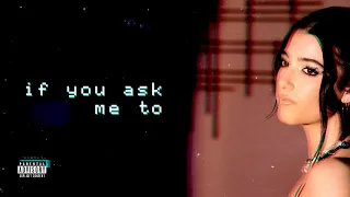 charli d'amelio - if you ask me to (official audio)