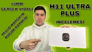 HELLO WATCH 2'NİN KARDEŞİ H11 ULTRA PLUS İNCELEMESİ (49MM APPLE WATCH ULTRA REPLİKASI)