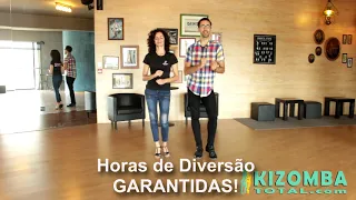 DVD Kizomba Total - Curso de Kizomba Iniciados a Intermédios - Já à Venda!