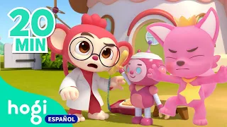 Cinco Monitos + Canción de Boo Boo | Canciones Infantiles | +Mix | Hogi en español