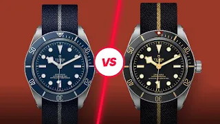 Tudor Black Bay 58 Strap Monster Battle!  Original VS Blue which color will win???