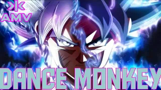 Goku ultra instinct [AMV] Dance monkey AMV, Dragon ball super, goku's final form vs jiren,DBS