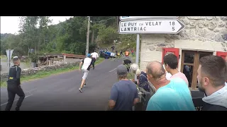 RALLYE VELAY AUVERGNE 2022 - BIG CRASH CLIO N' 75 - BY AUVERALLYE