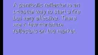 parabolic reflector fire x264