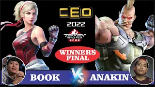 Book (Lidia) VS Anankin (Jack) - Tekken 7 - CEO 2022 - Winners Final - Tekken World Tour