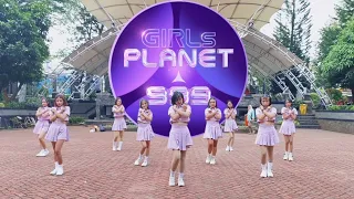 [KPOP IN PUBLIC] GIRLS PLANET 999 - "O.O.O (Over&Over&Over) Dance Cover by Cleon, ACT & DREAMTOWN 🇮🇩