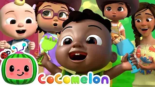 Clean Up Play Song 🍉 CoComelon Nursery Rhymes & Kids Songs 🍉🎶Time for Music! 🎶🍉