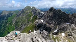 Hindelanger Klettersteig 2017/Nebelhorn via Drohne Alpen