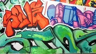 Hand Drawn Graffiti Stickers