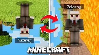 MINECRAFT ale ŚWIAT OBRACA SIĘ przez OSIĄGNIĘCIA...