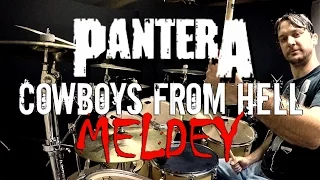 PANTERA - COWBOYS MEDLEY - Drum Cover