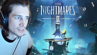 MIND-BLOWING! - Little Nightmares 2 Full Gameplay | xQcOW Playthrough