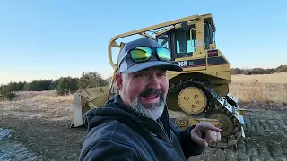 Driving a Cat D6