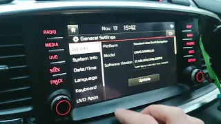 Kia Sorento 2016 SXL Android 2.3.4 Engineering mode