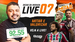 CARTOLA FC 2024 - LIVE DICAS RODADA 7 - LIVE RODADA 7.