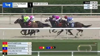 Gulfstream Park Carrera 1 - 28 de Marzo 2024