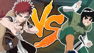 Gaara VS Rock Lee「AMV」Woodkid - Land of All