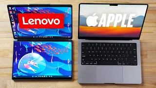 Lenovo Yoga Book 9i vs 14" MacBook Pro - The... Future?!