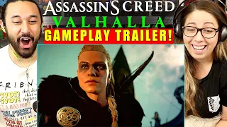 ASSASSIN'S CREED VALHALLA - Official GAMEPLAY TRAILER | REACTION! (Ubisoft Forward)