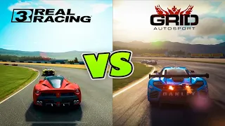 Real Racing 3 VS GRID Autosport Android/iOS GRAPHICS COMPARISON