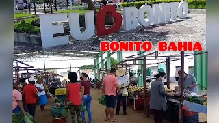 FEIRA LIVRE DE BONITO BAHIA CIDADE À 25 KM DE UTINGA BA!!!  As ruas de Bonito #BOYEHELY