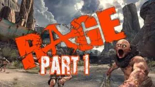 RAGE Walkthrough Part 1 Introduction Quell the Bandit Threat Let's Play (Gameplay & Commentary)