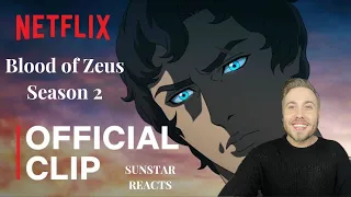 Blood of Zeus S2 | Official Clip | Geeked Week '23 | Netflix REACTION #bloodofzeus