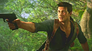 Uncharted 4 (PC) - Aggressive Stealth Kills In Island Jungle