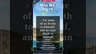 Romans 14:6–10 | Why We Serve