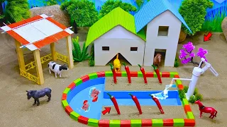 Top Diy Mini Farm Diorama For Cat & Cow - Mini Farm Diorama - Cow Videos - Cartoon - @DIYKINGDOM0