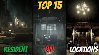 Top 15 Most ICONIC Locations In Resident Evil
