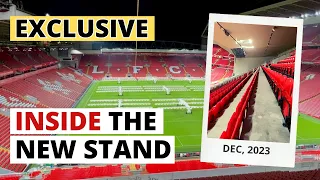 Anfield Road Stand EXCLUSIVE - First look inside the new upper tier